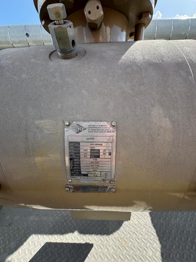 10”, 600# BUYBACK ULTRASONIC METER STATION (3)