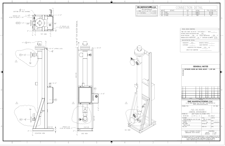 Fuel Gas Super Heater Skid Mtd- Petrolequip SS (1)